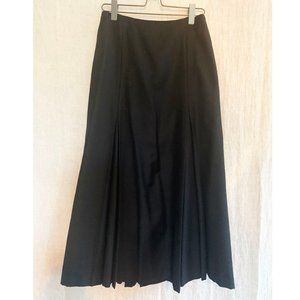 Adrienne Vittadini lined wool maxi skirt